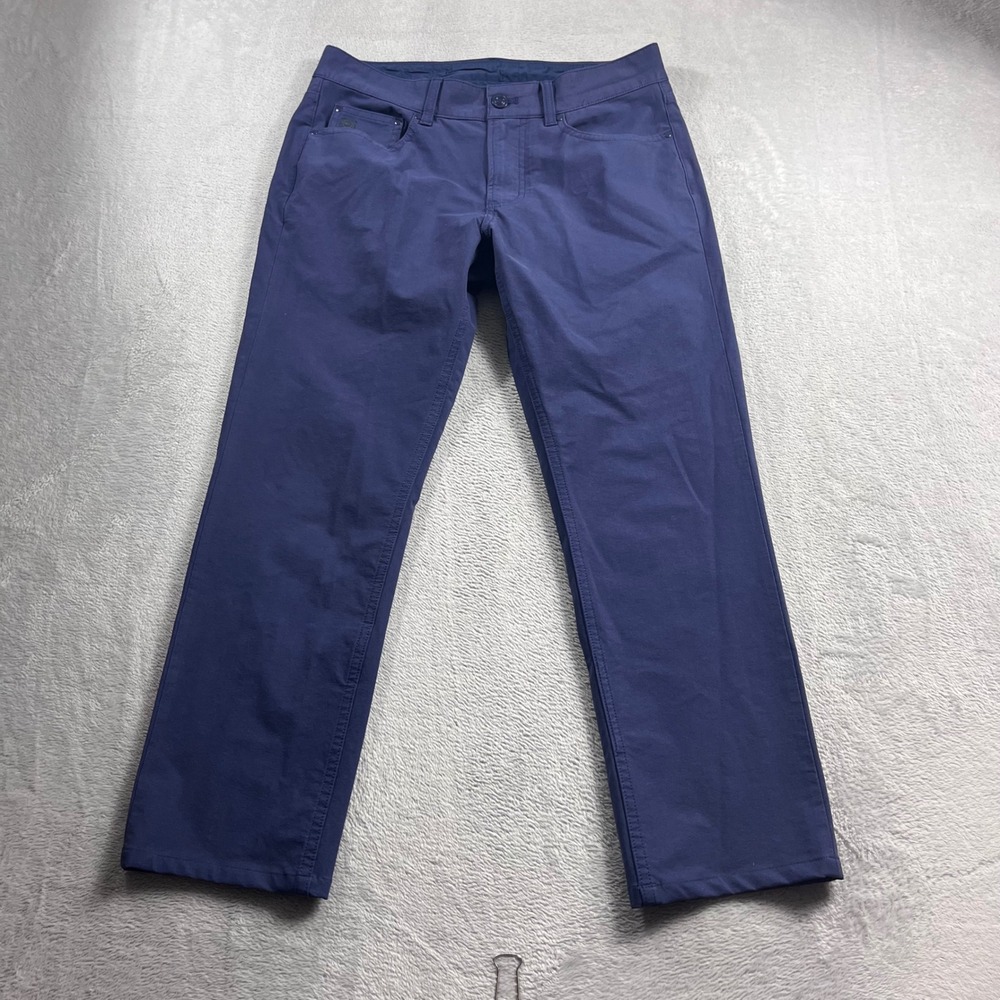 Vineyard Vines On-The-Go 5-Pocket Pants Mens 30x32 Navy Blue Performance Chino